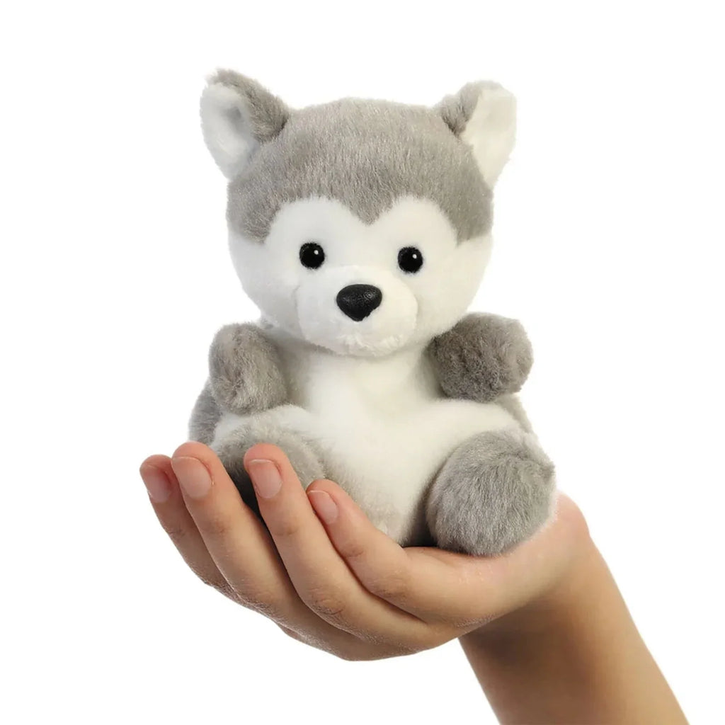 Palm Pals Busky Husky Soft Toy 12cm