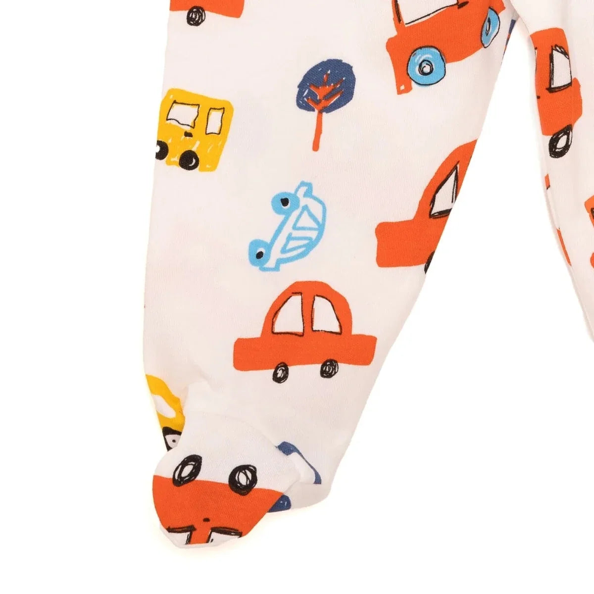HelloBaby Vehicle Print Baby Hat, Vest & Bottoms Set (Newborn to 6 Months)