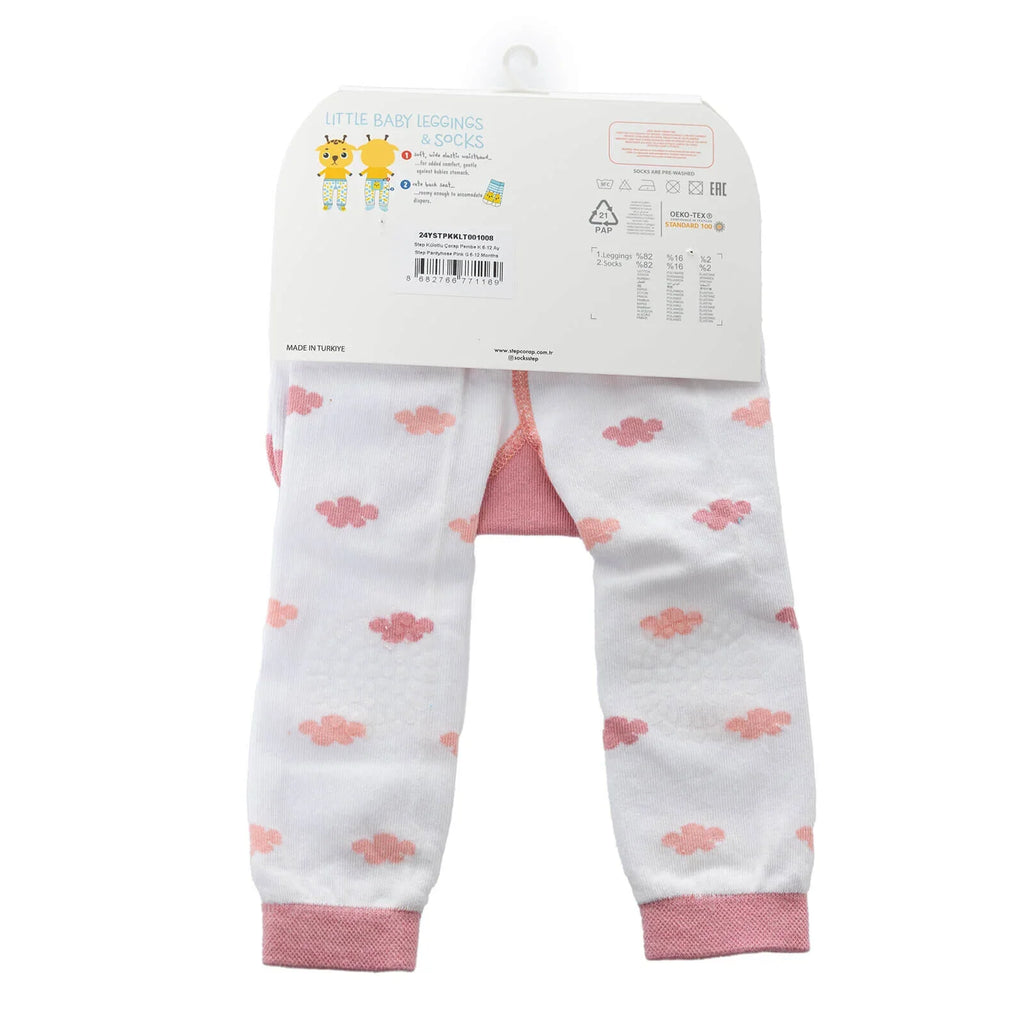 Step Tights and Socks - Pink