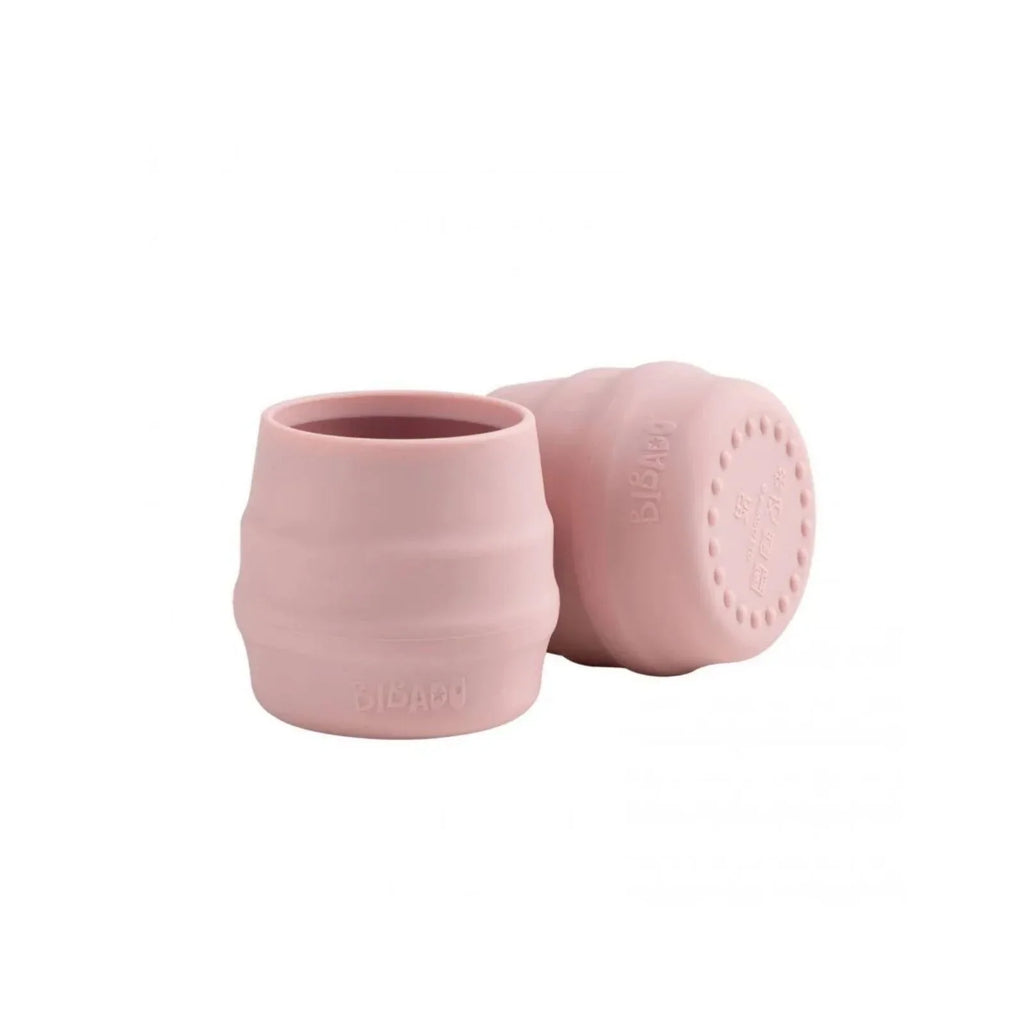 Bibado Sippit Silicone Open Training Cup 6+ months Pack of 2 - Blush