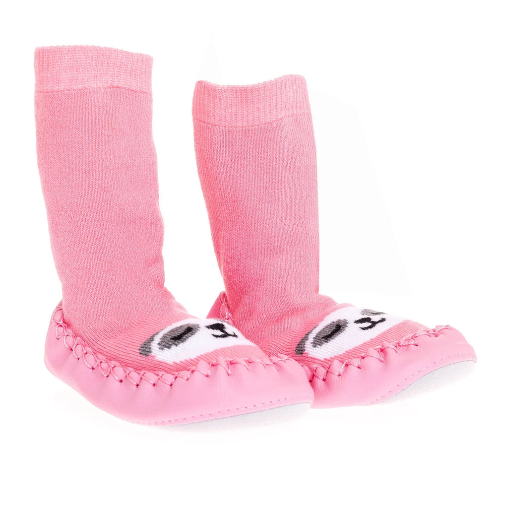Minissa Panda Print Slipper Baby Socks