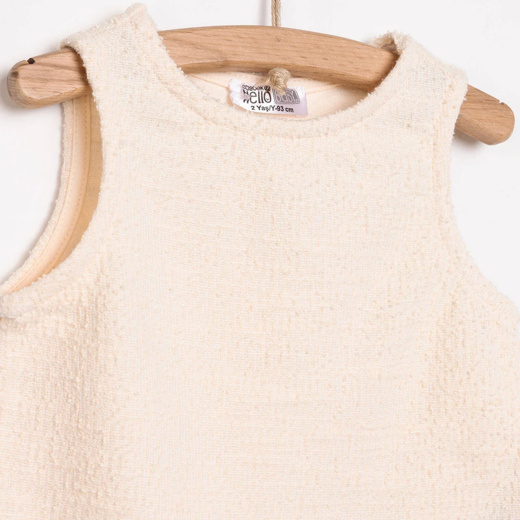 HelloBaby Sleeveless Poplin Baby Top & Shorts Set (9 Months to 5 Years)