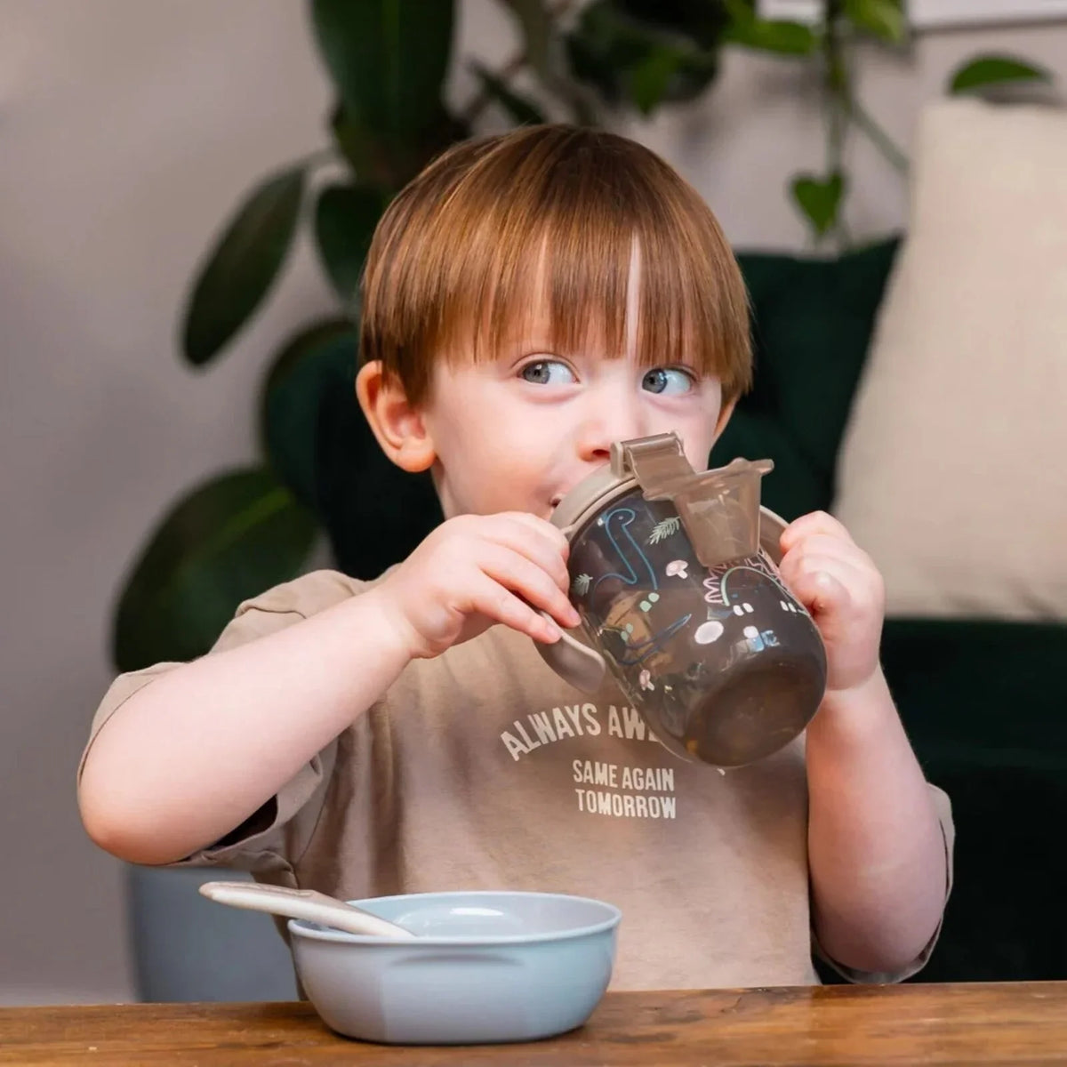 Vital Baby Hydrate Easy Sipper Cup 350ml - Natural Stone