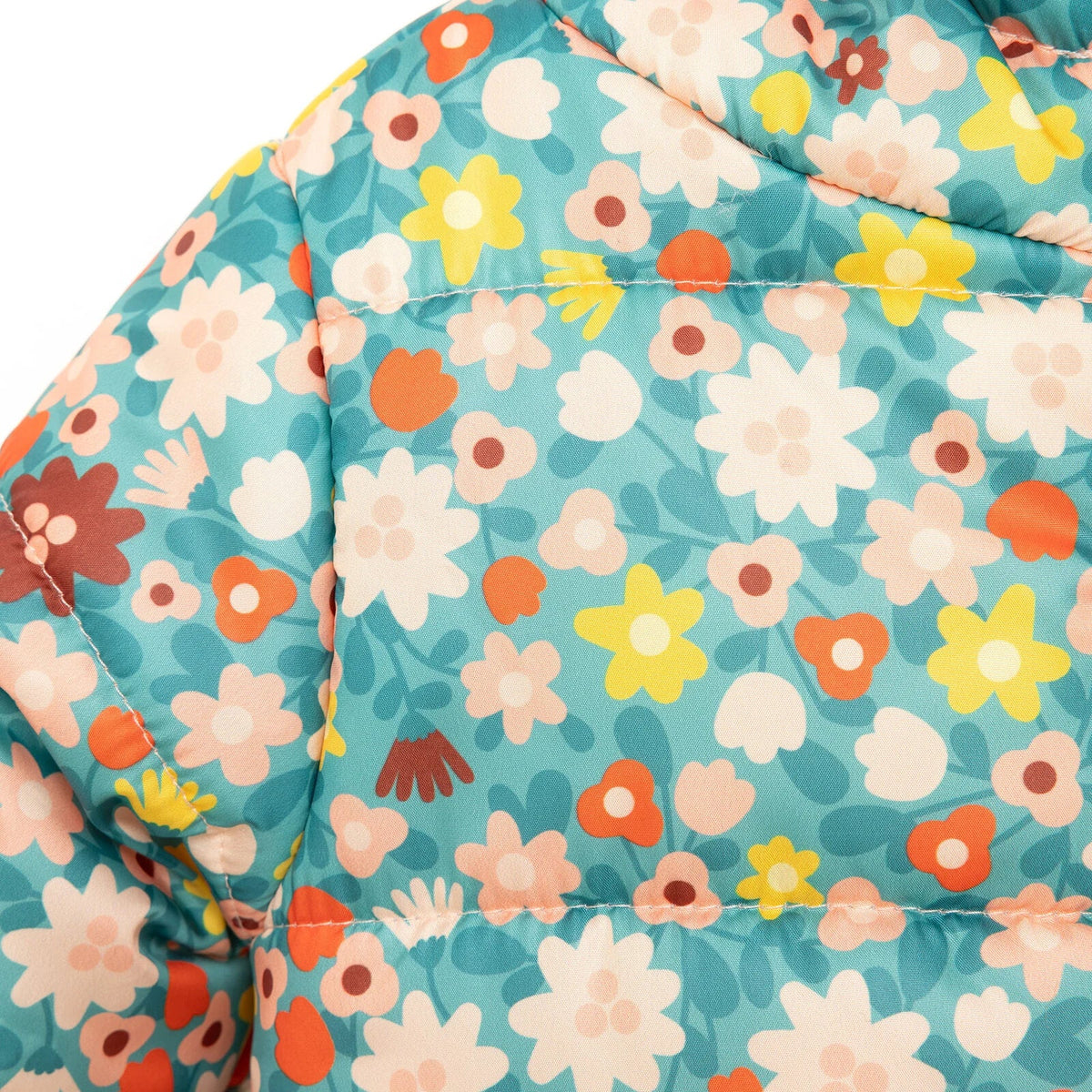 HelloBaby Basic Flower Printed Eared Coa - Printed