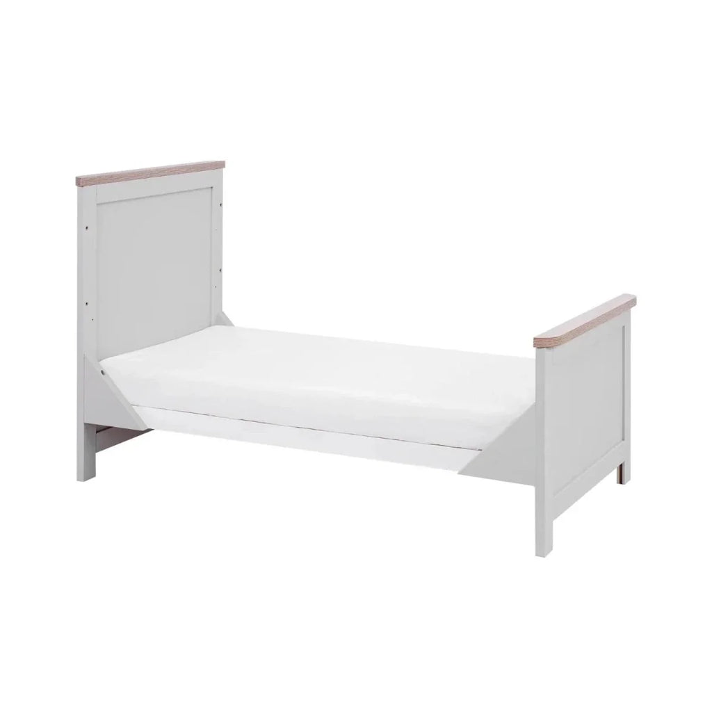 Tutti Bambini Verona Cot Bed - Dove Grey/Oak