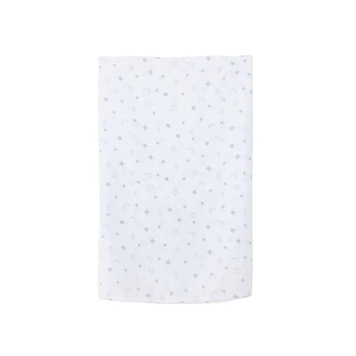 Mollia Star Print Muslin Baby Blanket (90 x 110 cm) - Ecru