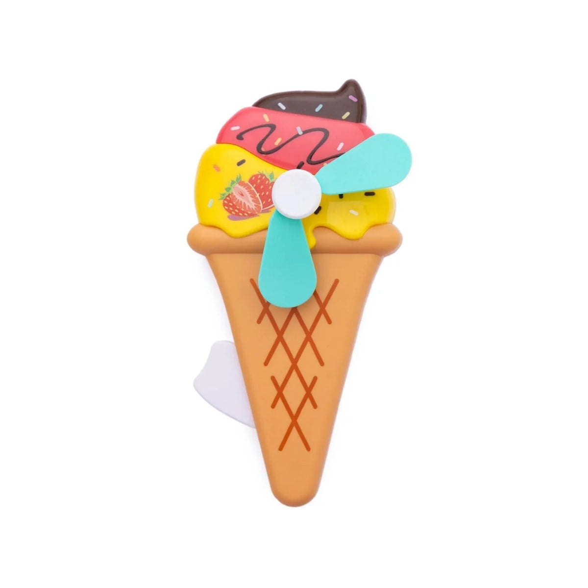 HZTB Ice Cream Big Hand Fan Assorted