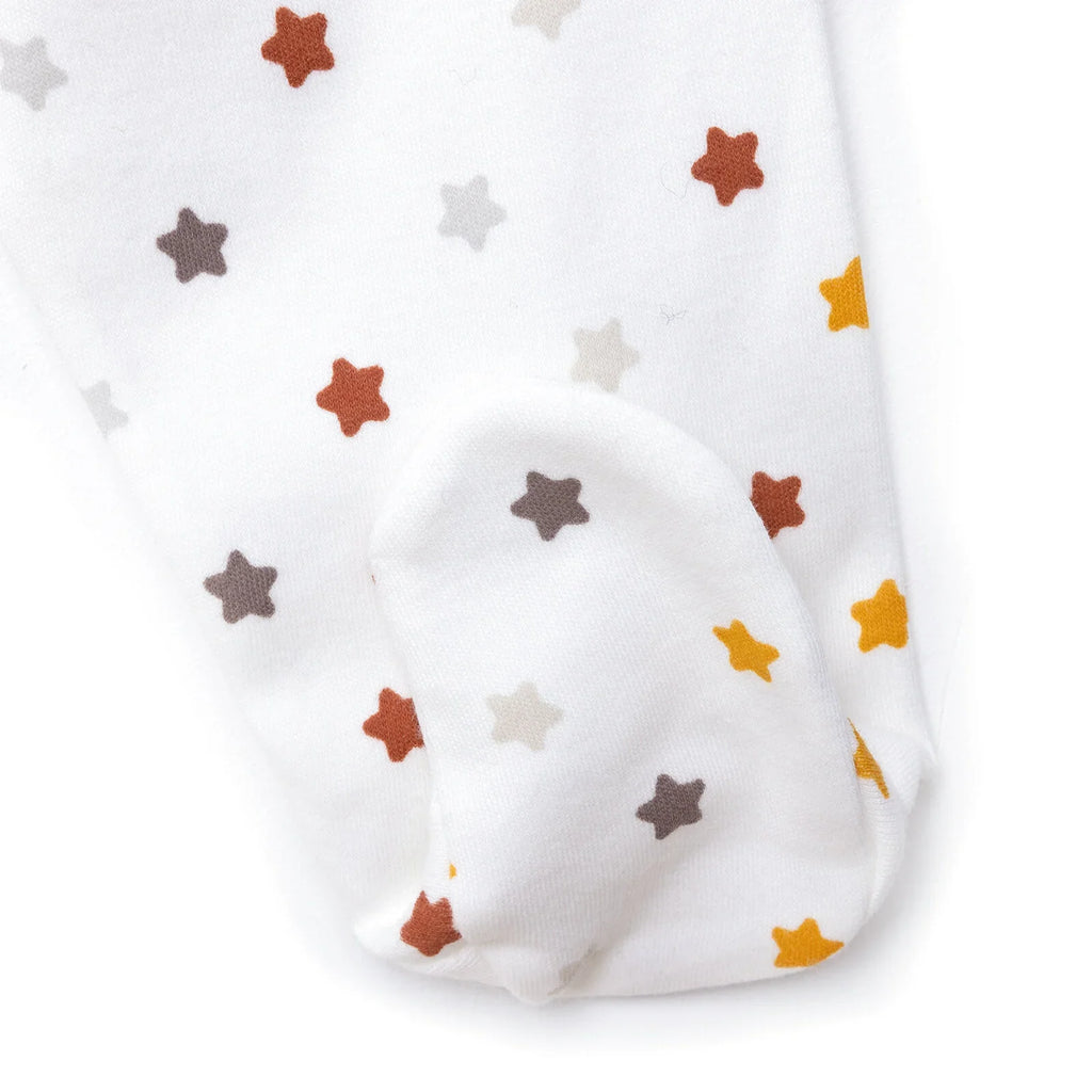 Aziz Bebe 5 Piece "Love Kindness Cuddles and Family" Slogan Baby Hospital Bag Set with Footed Legs (Newborn)