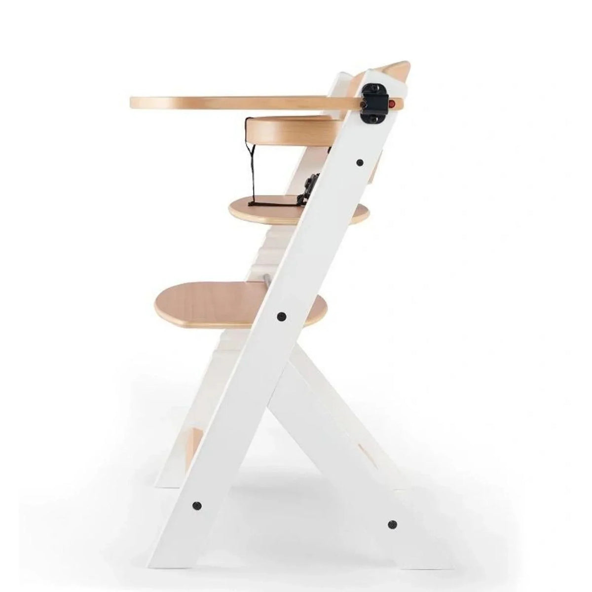 Kinderkraft Enock Wooden Highchair - Wooden White