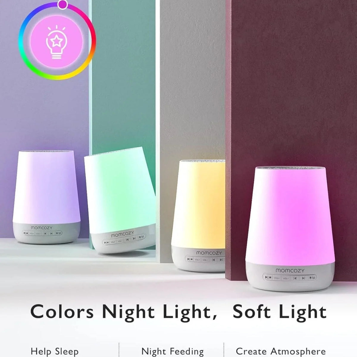 Momcozy White Noise Baby Sound Machine