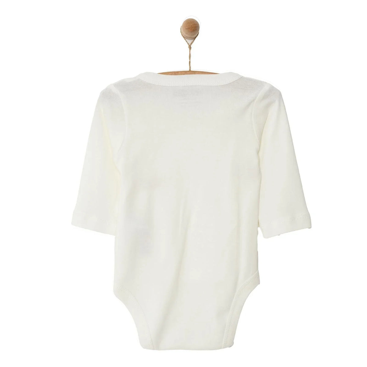 HelloBaby Envelope Neck Long Sleeve Baby Bodysuit (Newborn to 9 Months)