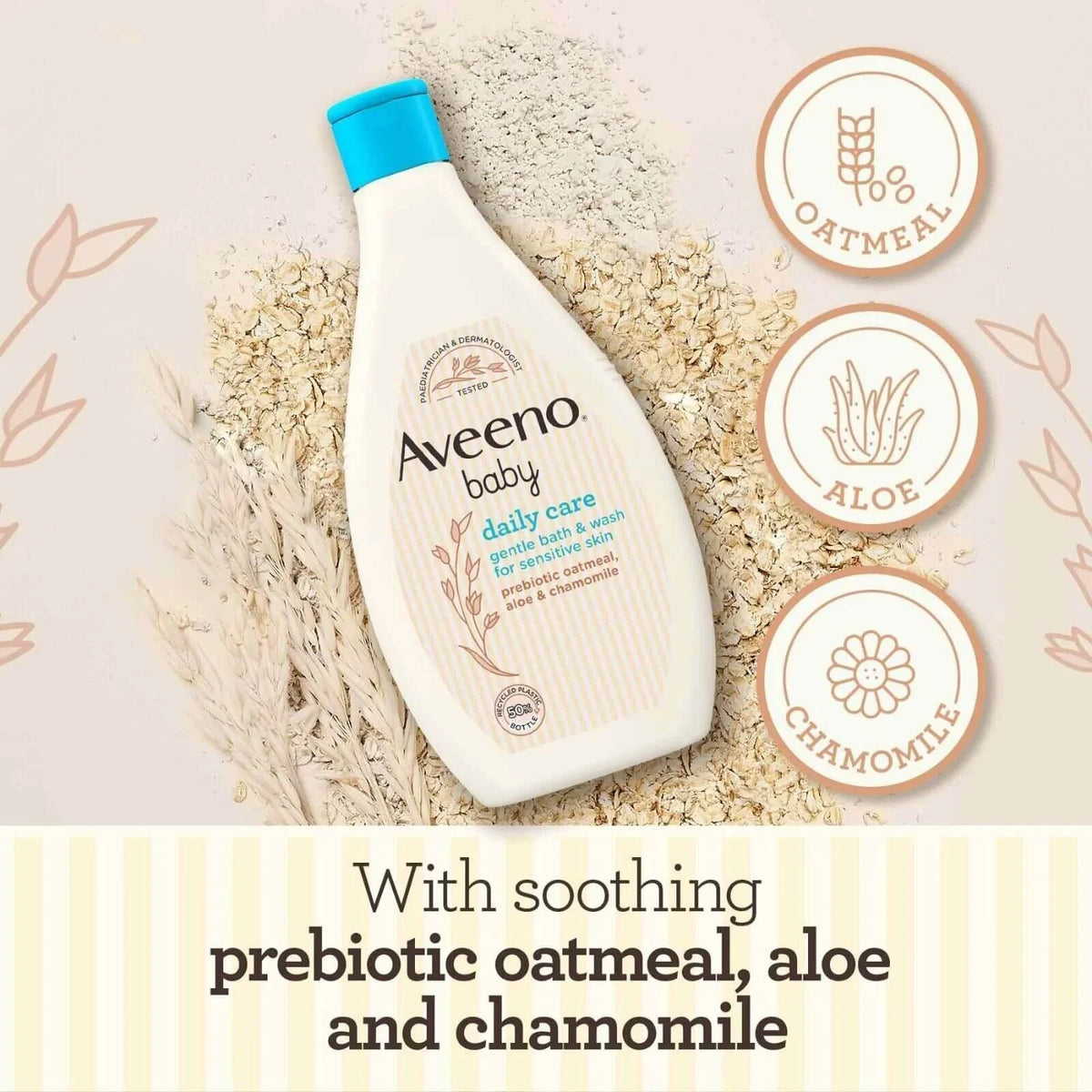 Aveeno Baby Daily Care Gentle Bath and Wash 400ml