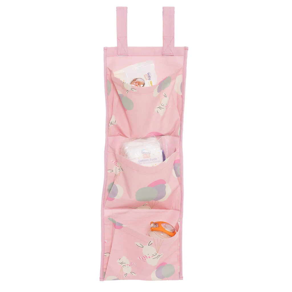 Little Dreams Bunny Print Canvas Organiser (100 x 120 cm)