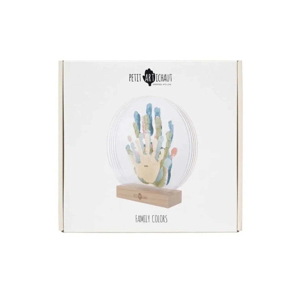 Petit Artichaut Family Colors Hand Print Kit