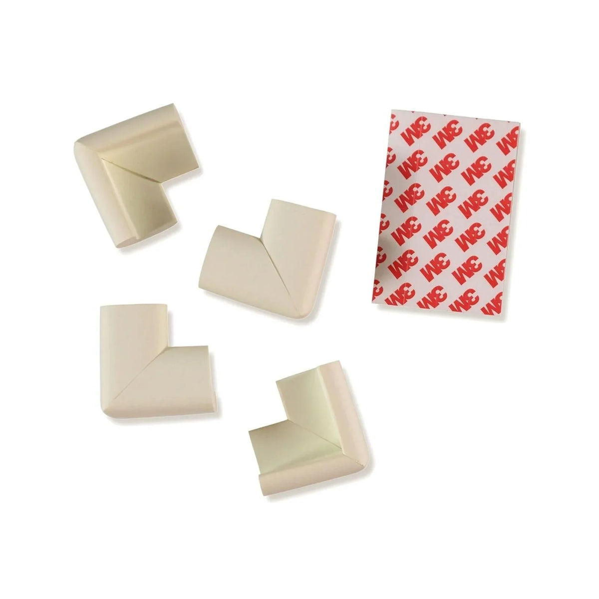 baby plus Soft Corner Protector Pack of 4 - White