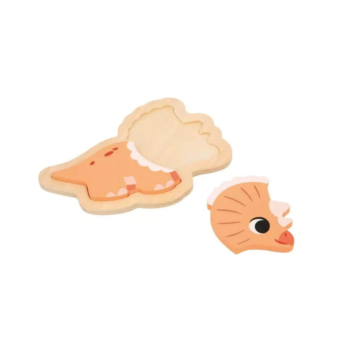 Janod 4 Progressive Puzzles Dino