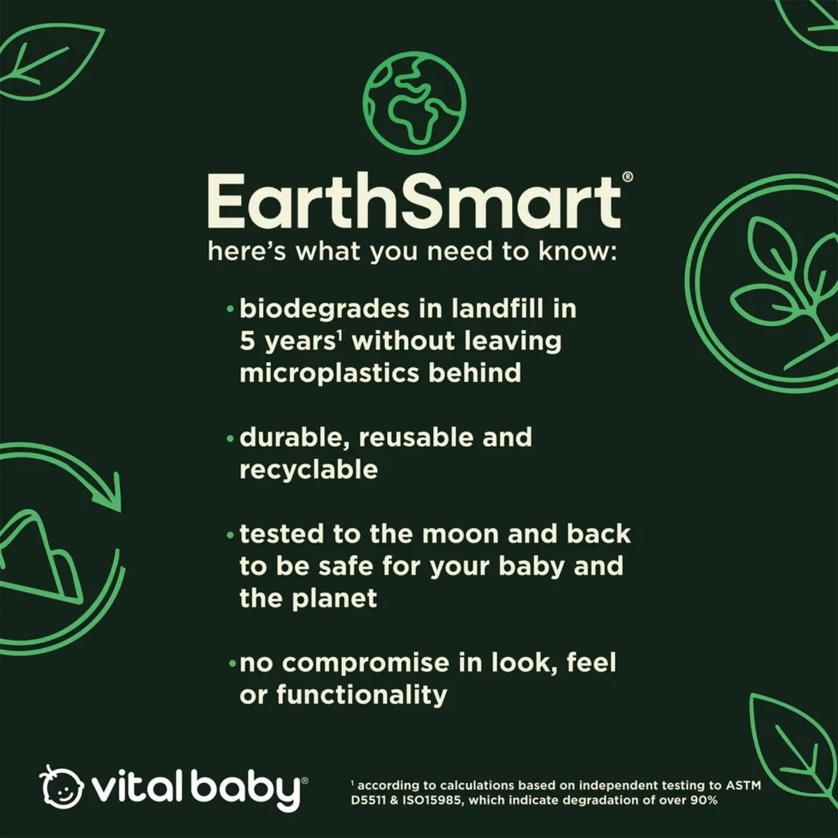 Vital Baby Nourish Perfectly Simple Cups Pack of 5