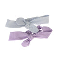 HelloBaby 2 Pack Tie-Fastening Bow Baby Headbands (One Size)