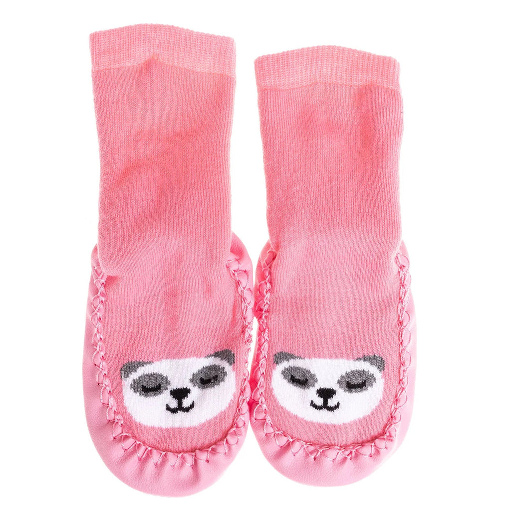 Minissa Panda Print Slipper Baby Socks