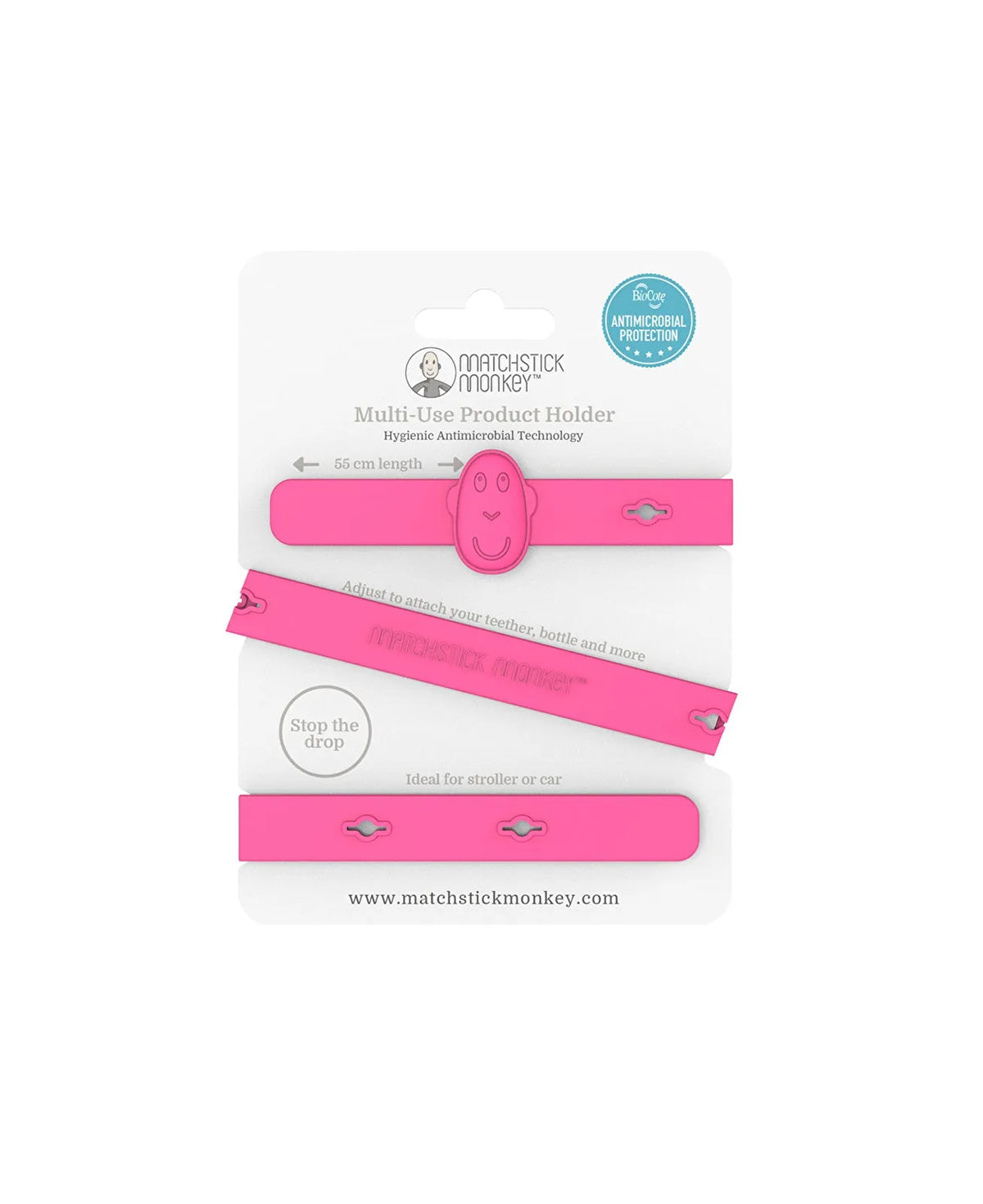 Matchstick Monkey Multi Use Product Holder - Pink