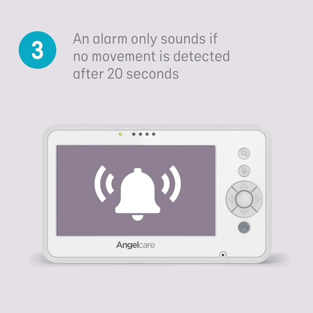 Angelcare AC25-1 Baby Movement Monitor Medically Certified