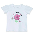 HelloBaby Short Sleeve Jersey Baby T-Shirt (3-6 Months to 3-4 Years) - Ecru
