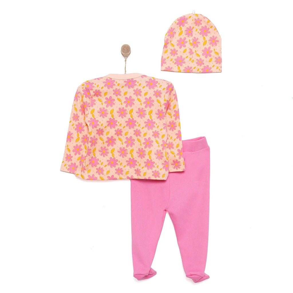 HelloBaby Baby Hat, Vest & Bottoms Set (Newborn to 6 Months)