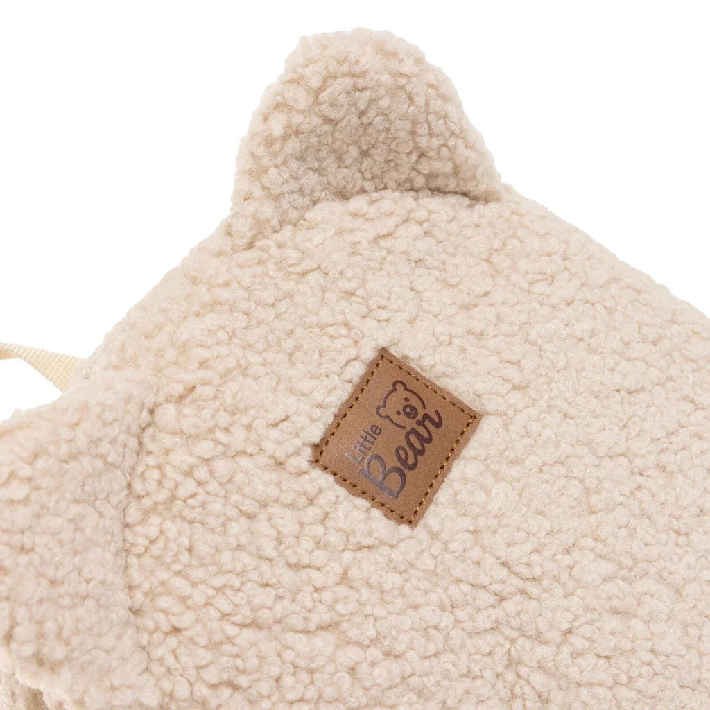 HelloBaby Teddy Ear Kids Bag (One Size) - Ecru