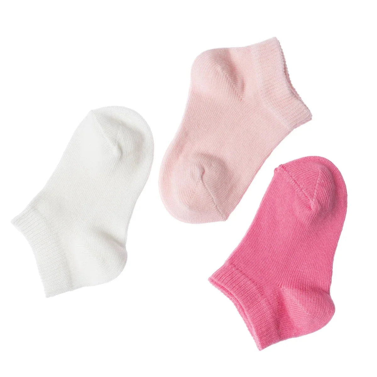 HelloBaby 3 Pack Ankle Baby Socks (Newborn to 4-5 Years)