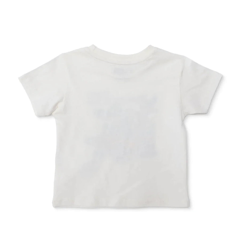 HelloBaby Short Sleeve Jersey Baby T-Shirt (3-6 Months to 3-4 Years) - Ecru