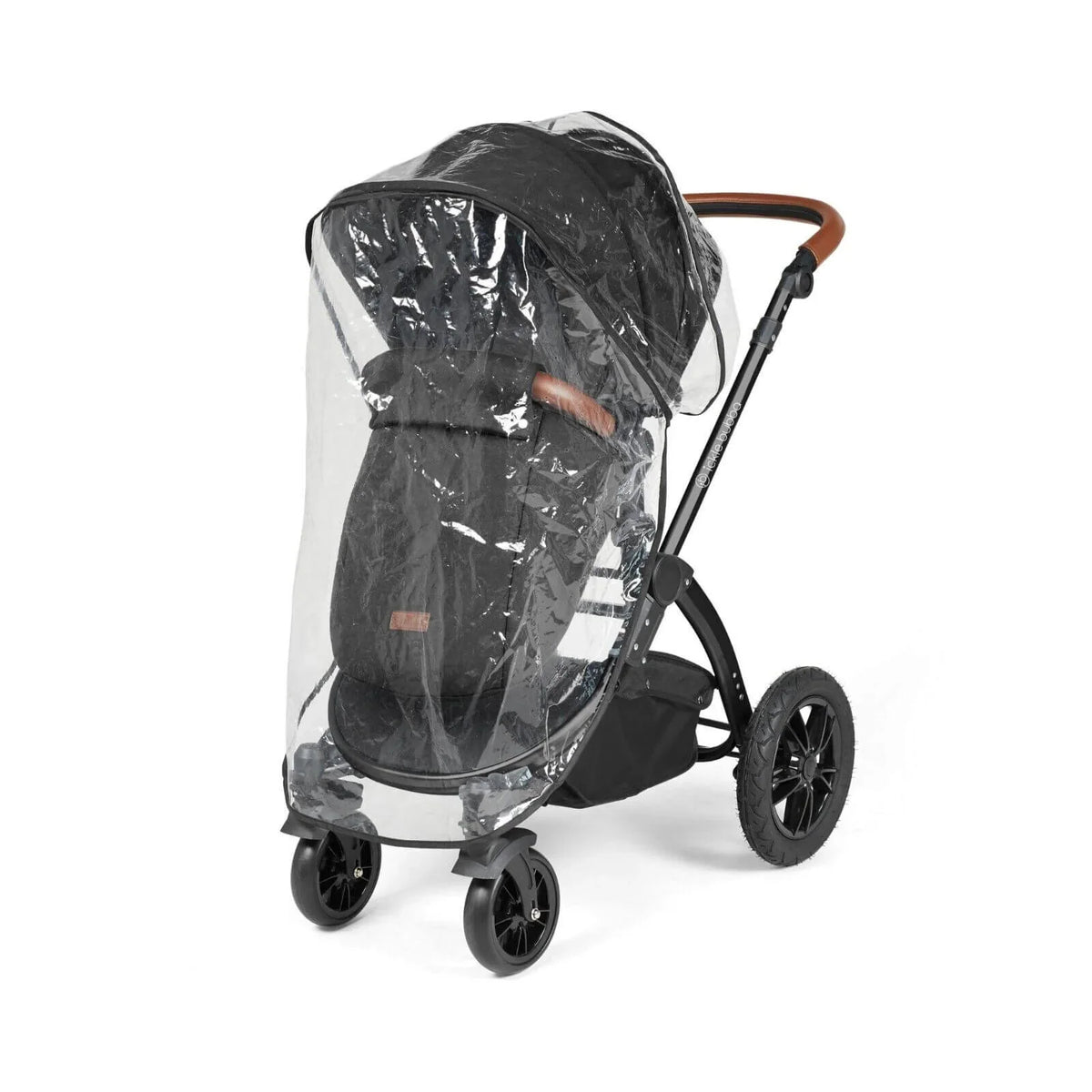 Ickle Bubba Stomp Luxe 2 in 1 Pushchair & Carrycot - Black/Midnight/Tan