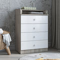 Shefa Kids 600 Changing Dressers - Elm/White