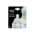Vital Baby Nurture Silicone Teats Medium Flow 3+ months