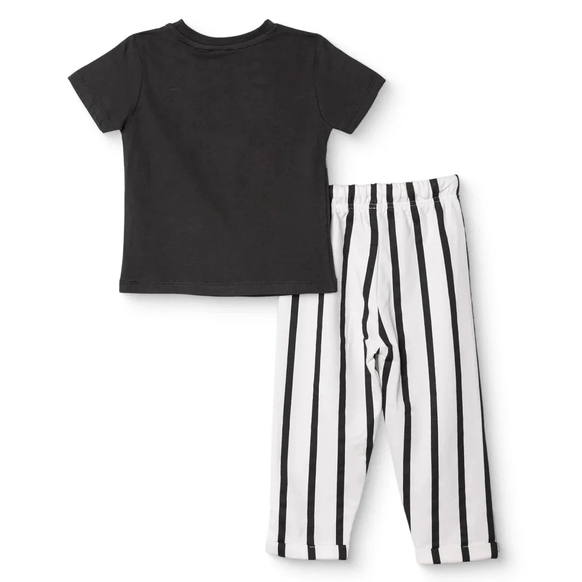 HelloBaby Short Sleeve Jersey Baby T-Shirt & Trousers Set (6-9 Months to 4-5 Years) - Anthracite