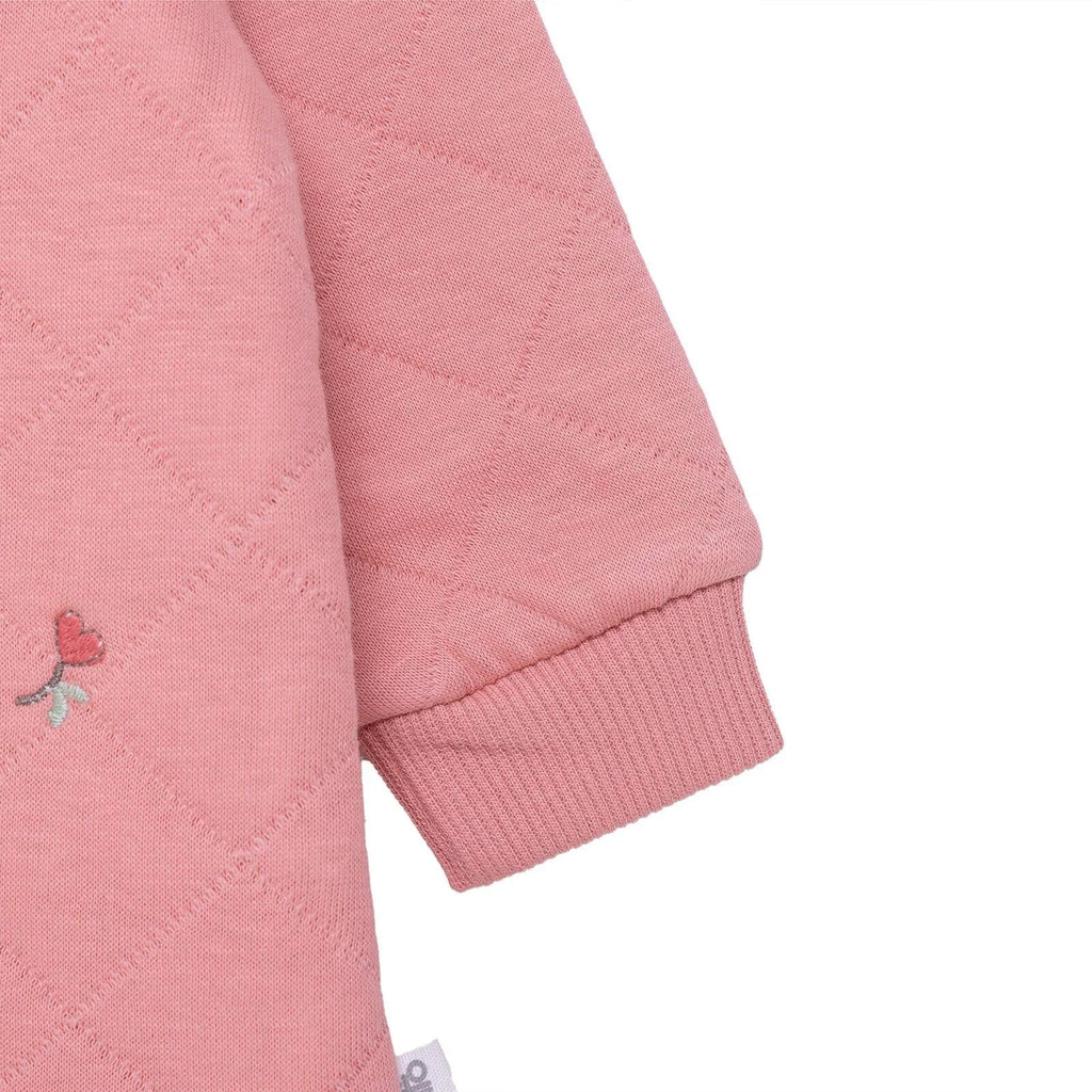 Bebetto Quilted Long Sleeve Footless Baby Sleepsuit (Newborn to 6-9 Months)