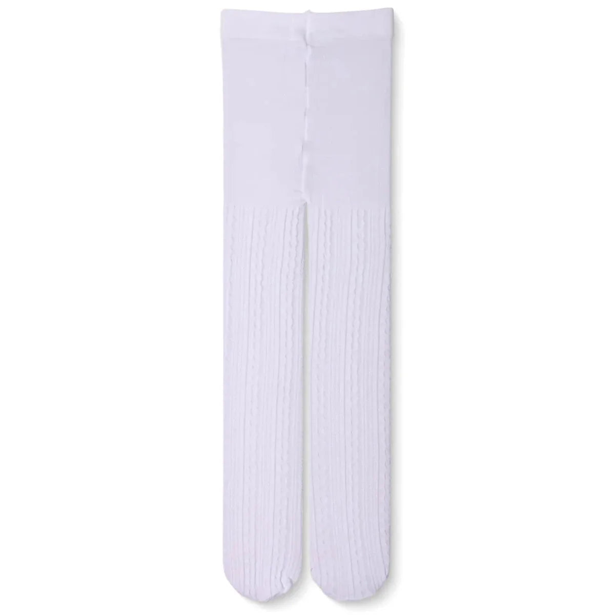 HelloBaby Cable Knit Baby Tights (6-12 Months to 4-5 Years) - White