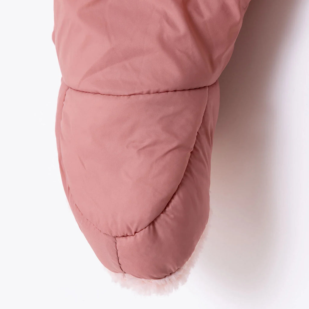 Midimod Hooded Fleece Baby Pramsuit with Feet (3 Months to 12 Months)