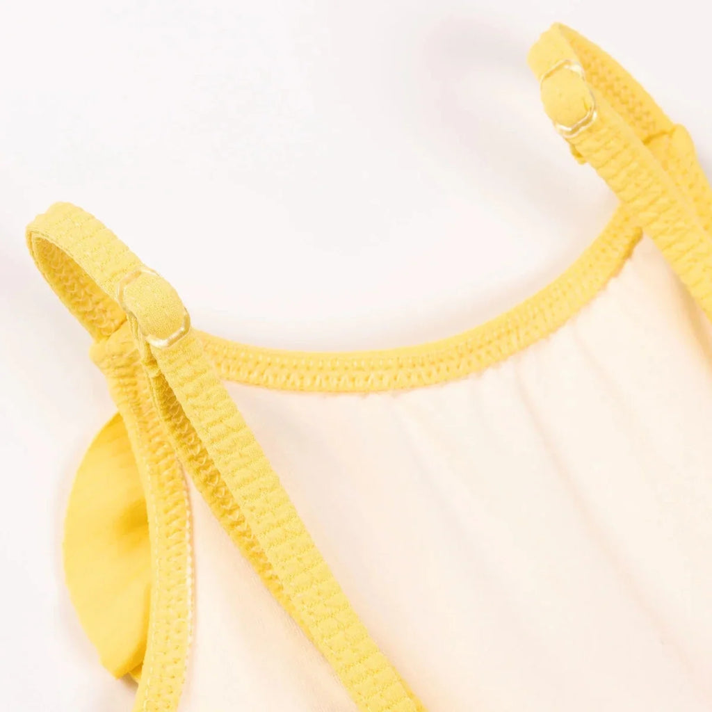 HelloBaby Textured Frilly Baby Swimsuit (2 Years to 5 Years)