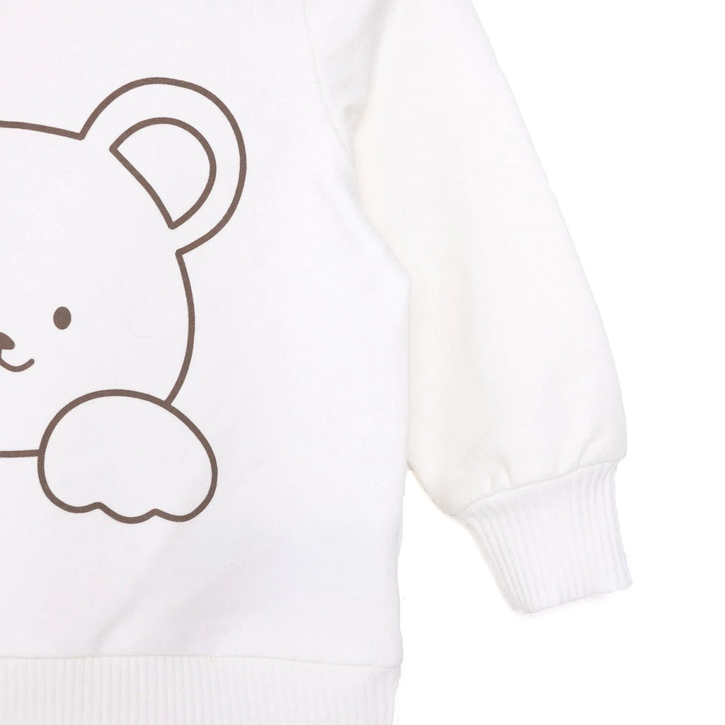 HelloBaby Cat Print Baby Sweatshirt (3 Months to 12 Months)