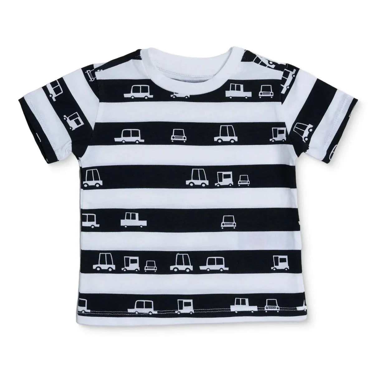 HelloBaby Short Sleeve Jersey Baby T-Shirt (3-6 Months to 3-4 Years) - Ecru