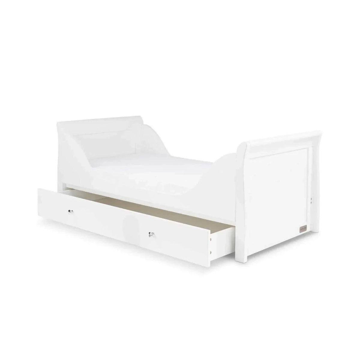 Ickle Bubba Snowdon Classic 2 Piece Furniture Set White - Premium Pocket Sprung Mattress