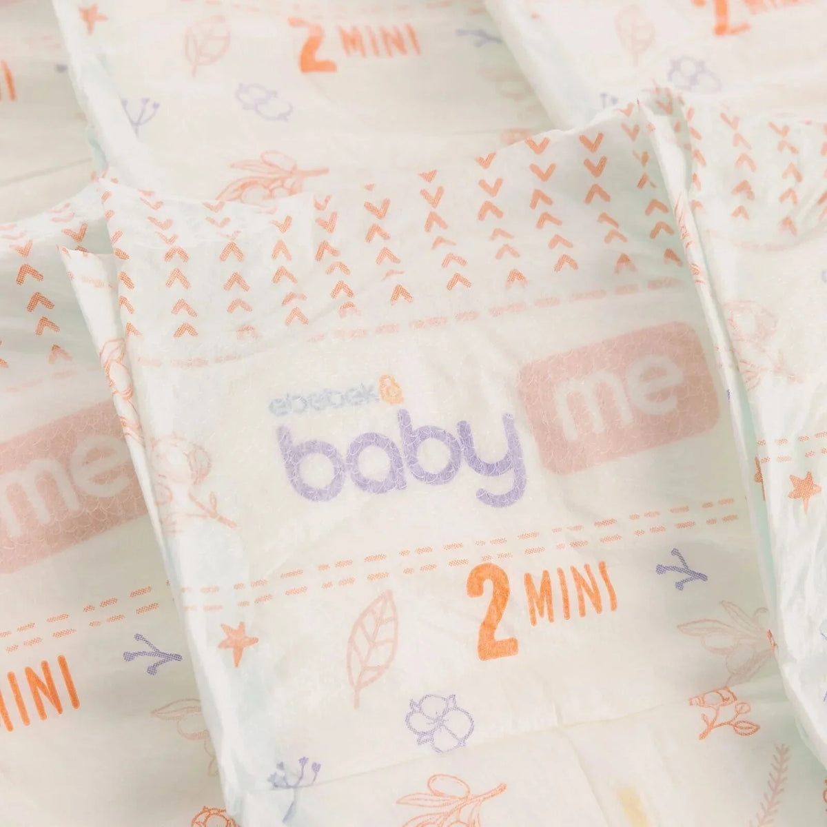 baby me mini Size 2 - 50 nappies
