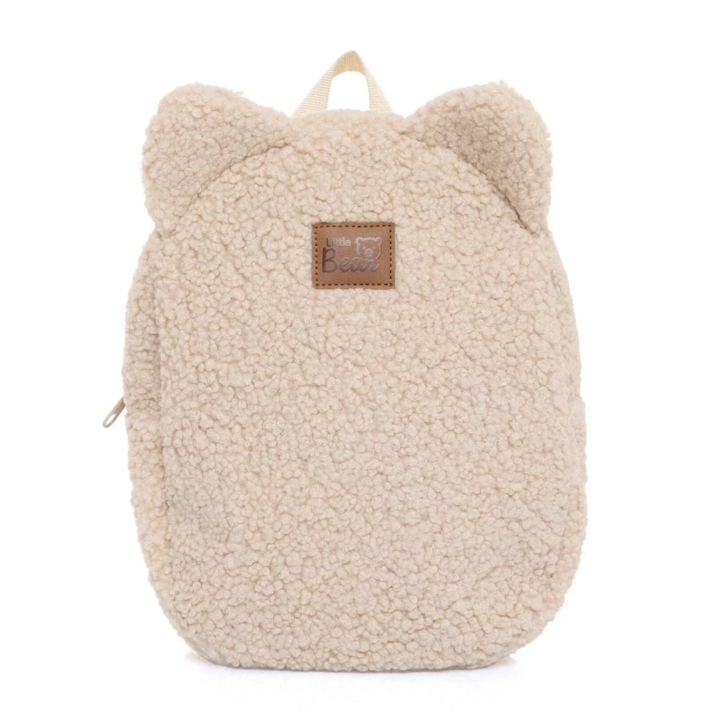 HelloBaby Teddy Ear Kids Bag (One Size) - Ecru