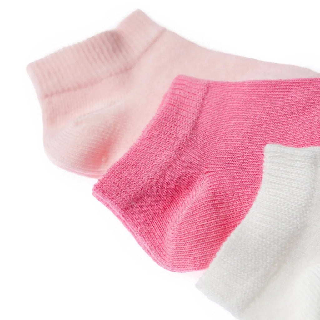 HelloBaby 3 Pack Ankle Baby Socks (Newborn to 4-5 Years)