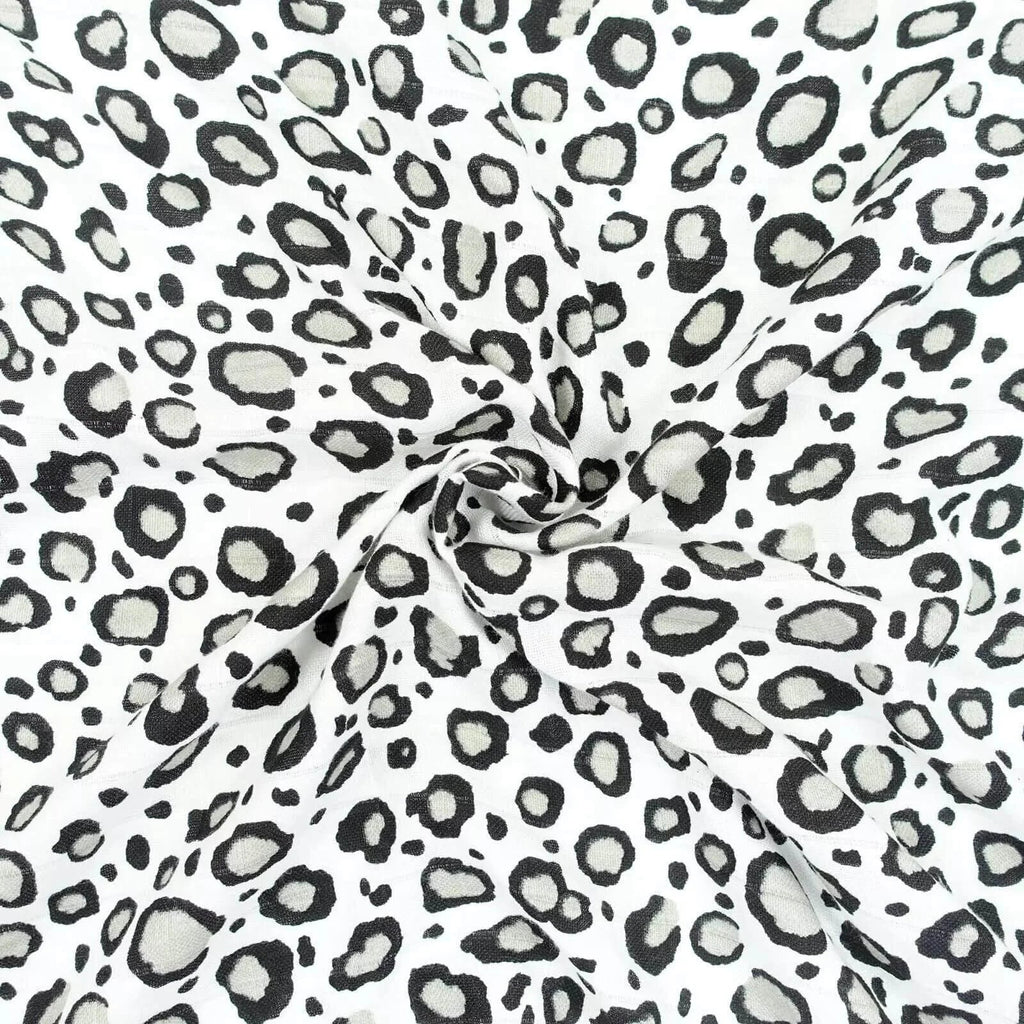 MuslinZ Bamboo/Organic Cotton Muslin Swaddle 120x120cm - Leopard