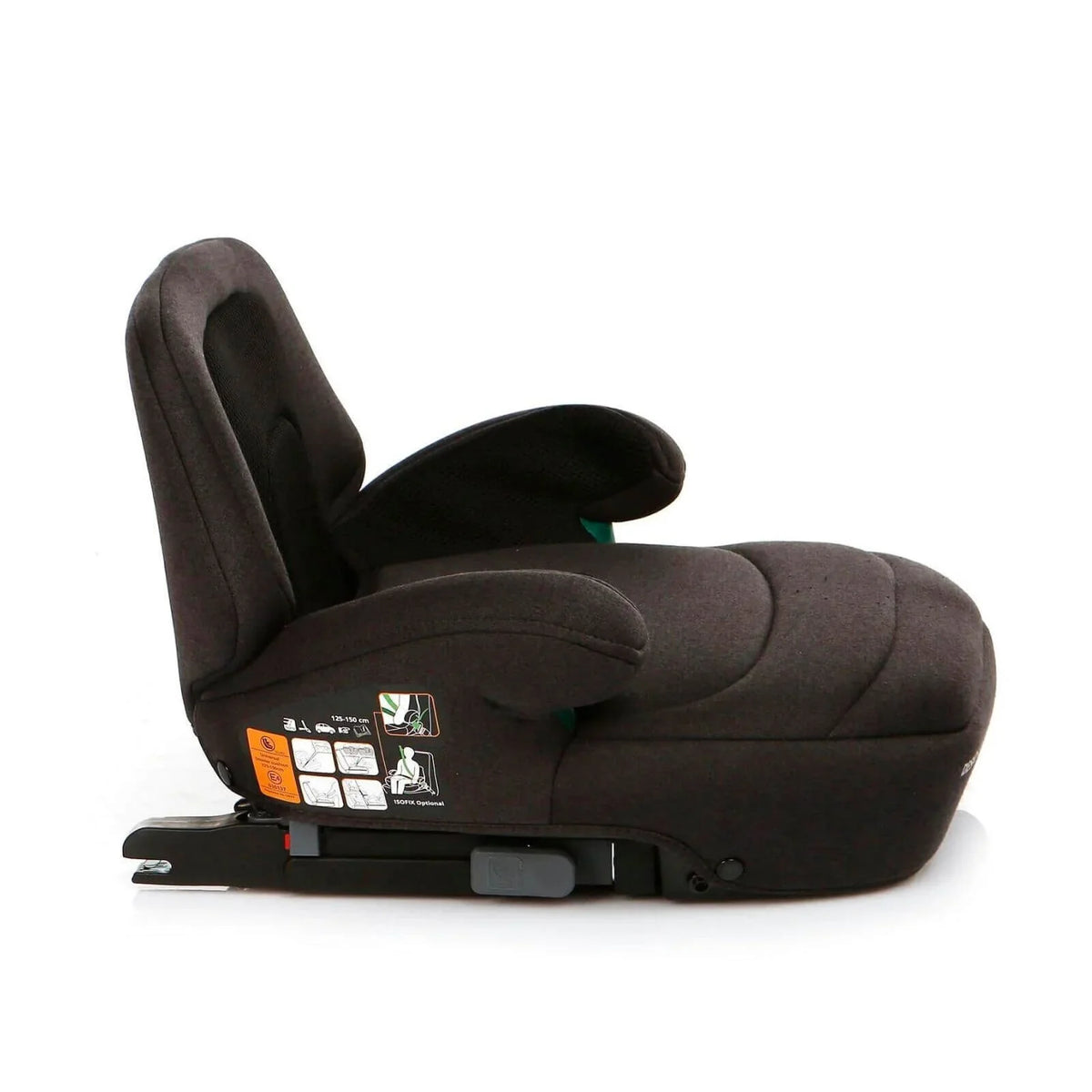 baby plus i-Size X8 (125-150 cm) 15-36 Kg Booster - Black