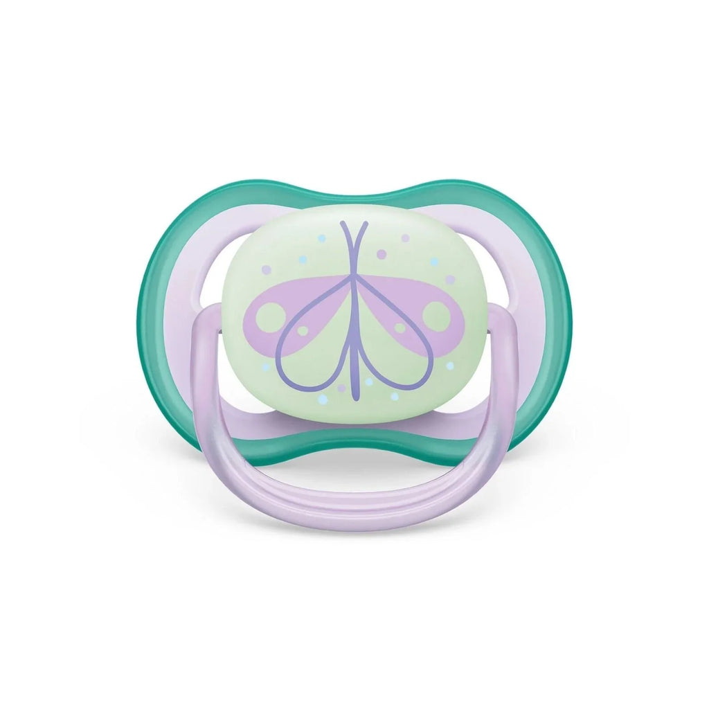 Philips Avent Ultra Air Night Soother 0-6 months Pack of 2