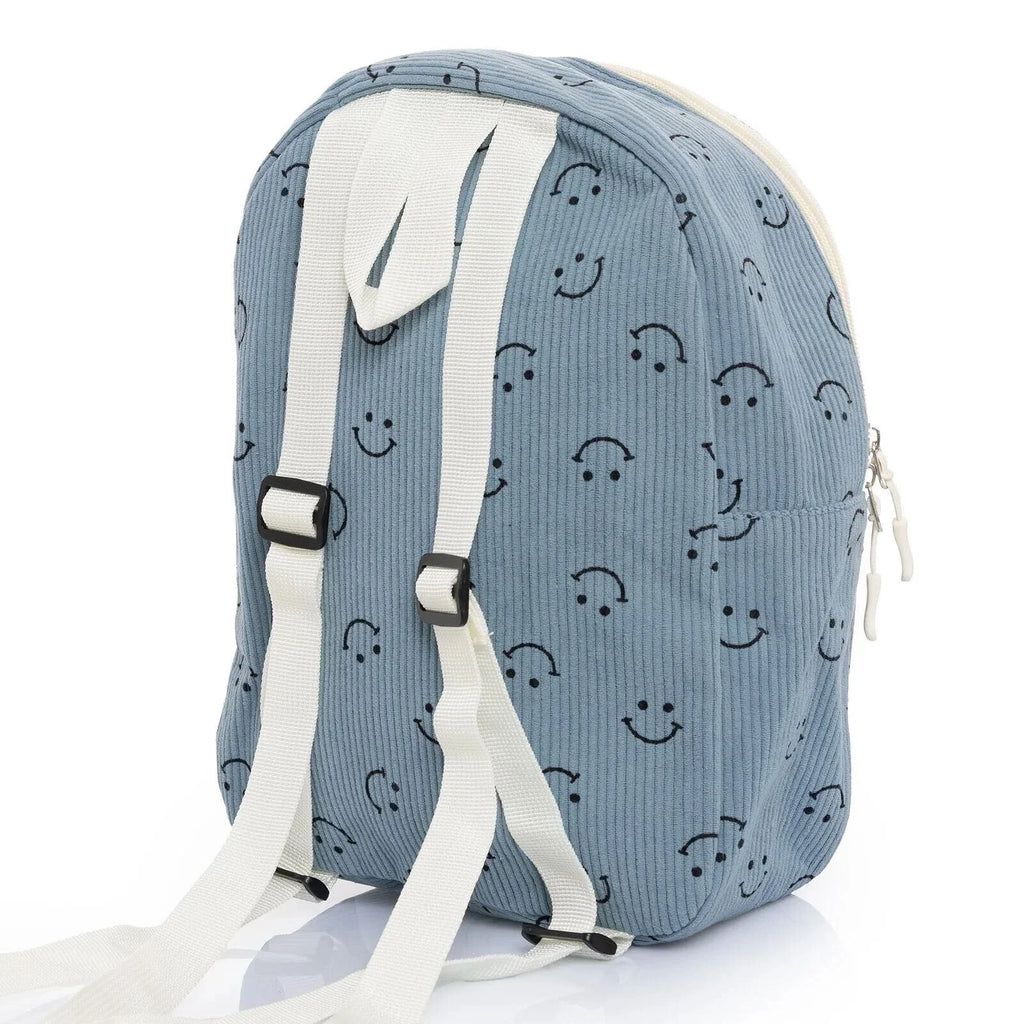 HelloBaby Smiley Velvet Kids Bag (One Size)