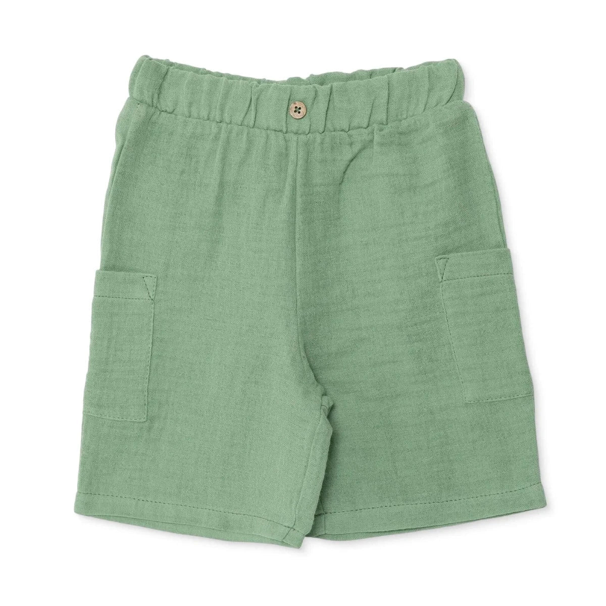 HelloBaby Muslin Baby Shorts (6-9 Months to 3-4 Years) - Khaki
