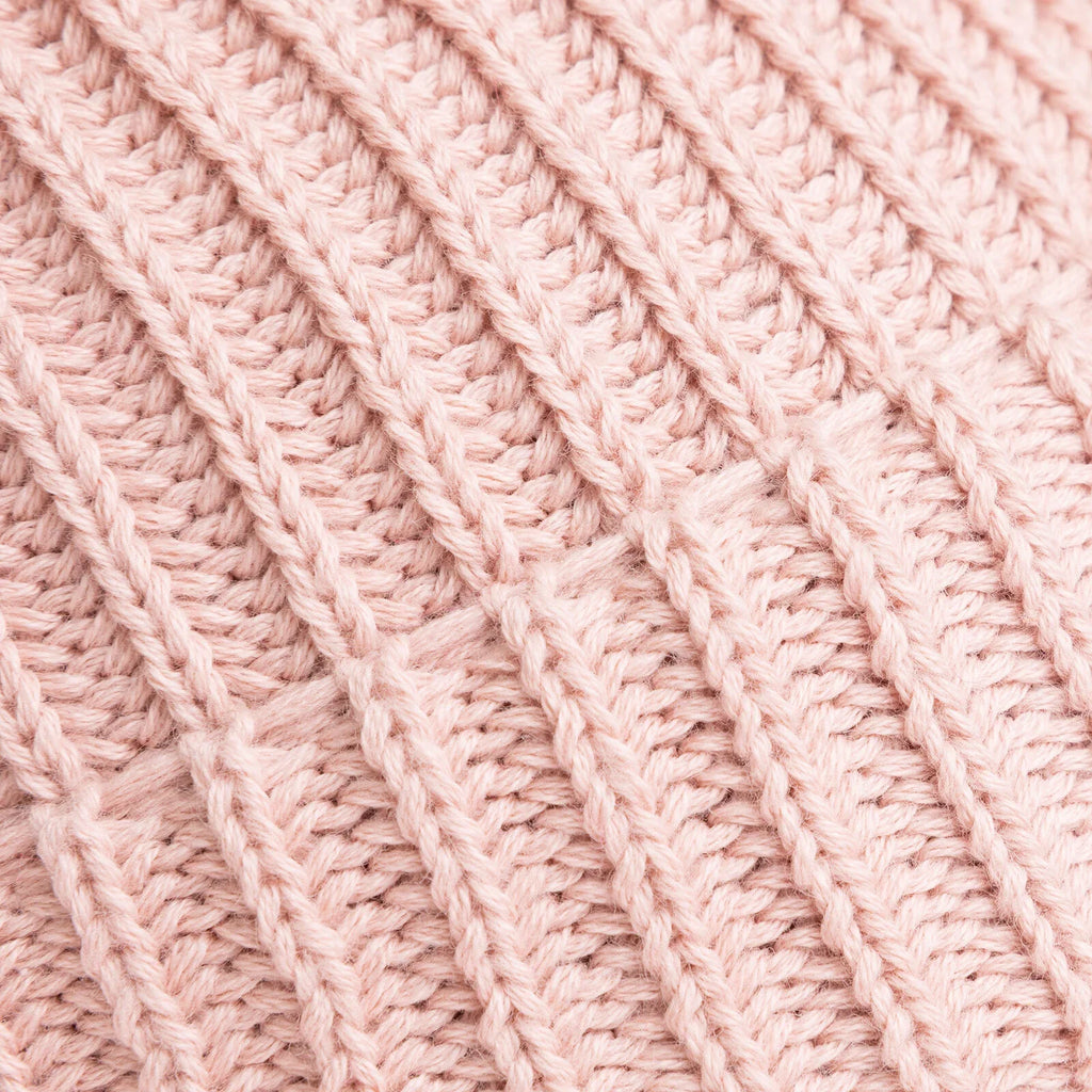 HelloBaby Pom-Pom Knitted Baby Beanie (One Size)